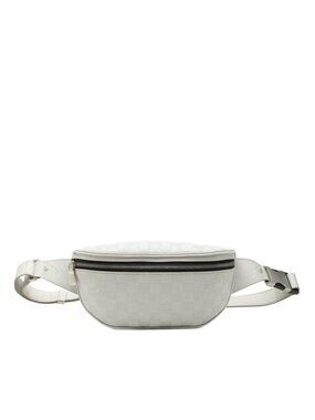 Louis Vuitton Damier Infini Canvas Bum Bag Blanc White Leather